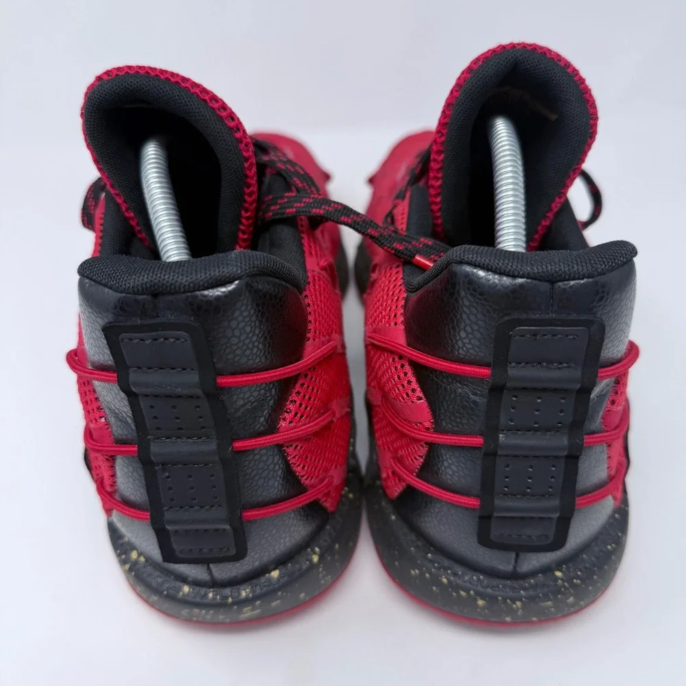 Adidas Dame 7 EXTPLY Shoes Basketball Red Gold Men Sz 12‎ Chinese NewYear